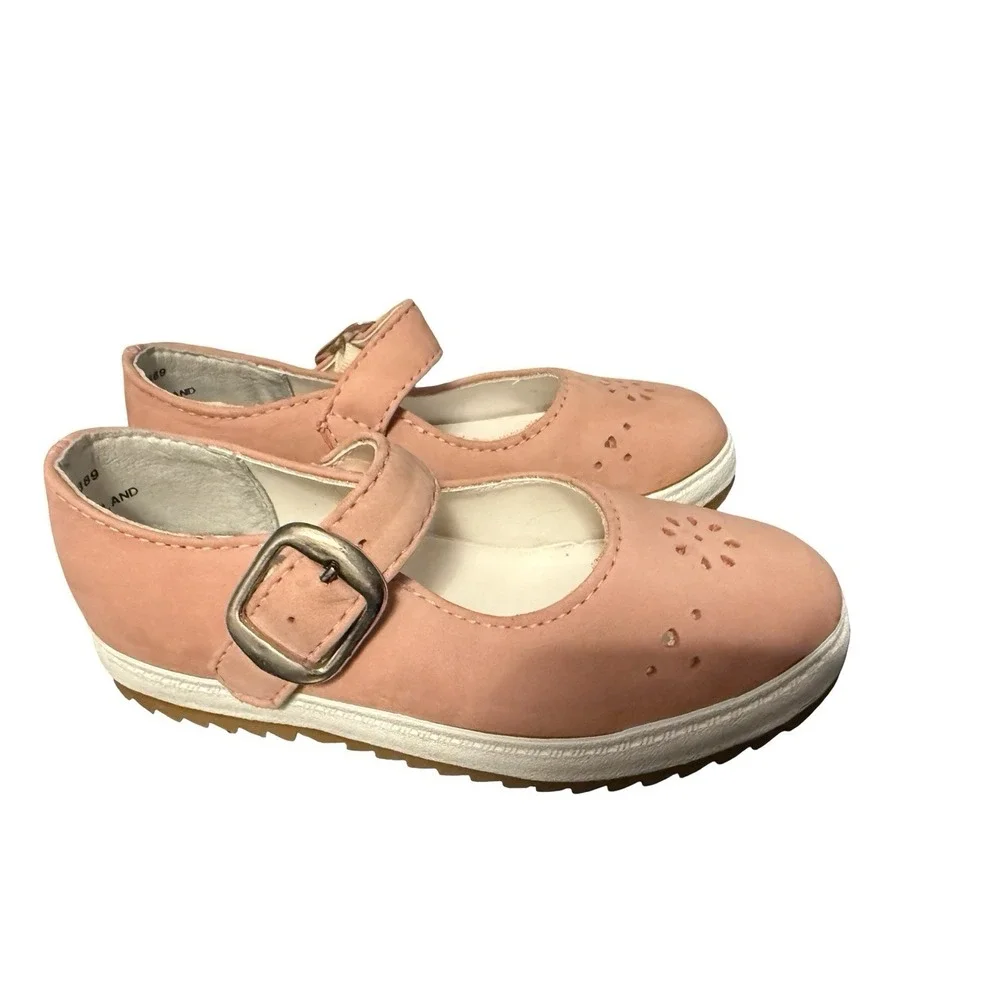 Vintage Stride Rite Cartwheel pink mary janes new in box size 8 1/2‎ M 90s
